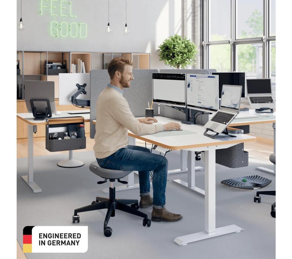 LEITZ Hanging Portable Desk Organiser with Handle - Grey image number 6 of 8