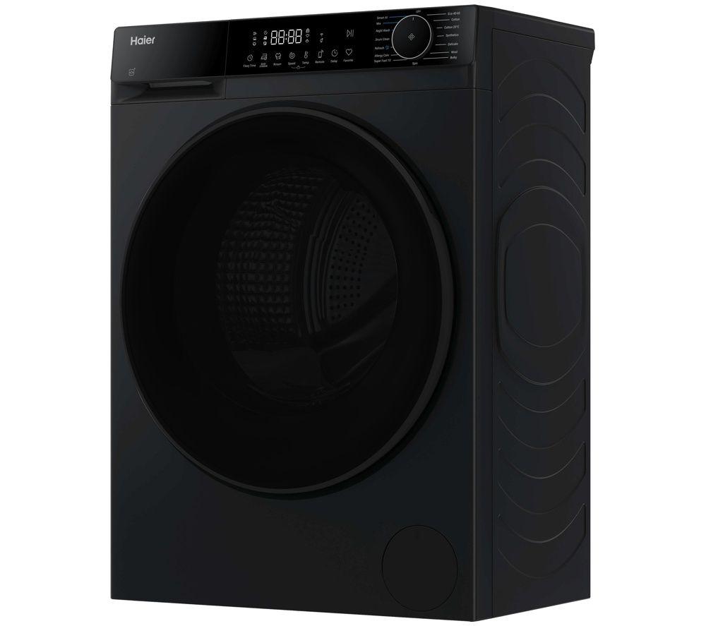 HAIER X5 Plus HW9BP14357AEBTUK WiFi-enabled 9 kg 1400 Spin Washing Machine - Black Steel image number 5 of 8