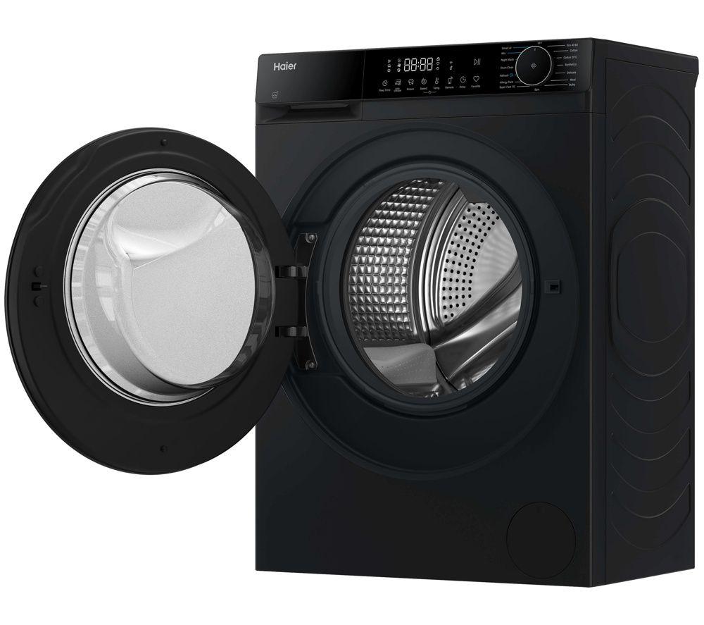 HAIER X5 Plus HW9BP14357AEBTUK WiFi-enabled 9 kg 1400 Spin Washing Machine - Black Steel image number 6 of 8