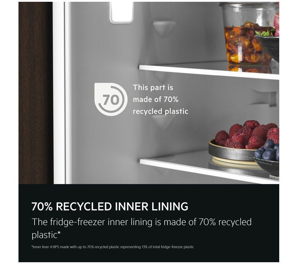 AEG 7000 TwinTech OSC7T185ES Integrated 50/50 Fridge Freezer - Sliding Hinge image number 6 of 6