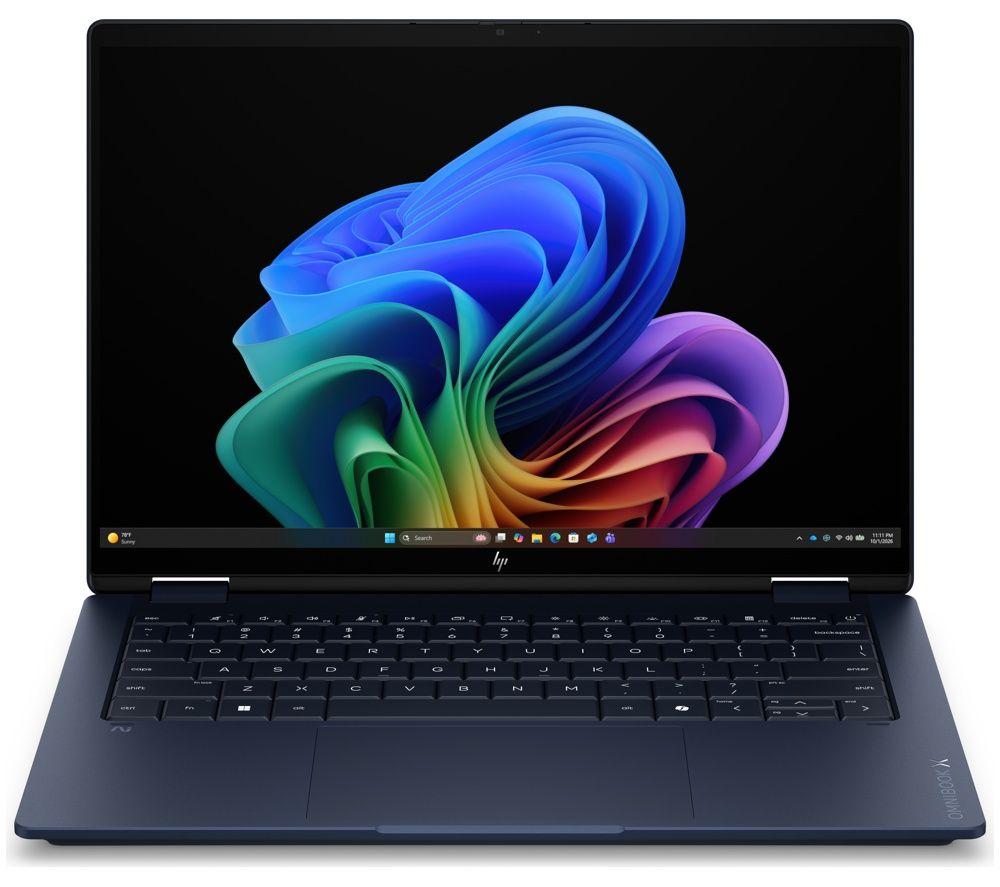 HP OmniBook X Flip 14" 2 in 1 Laptop - Intel&reg; Core&trade; Ultra 5, 512 GB SSD, Blue image number 2 of 9