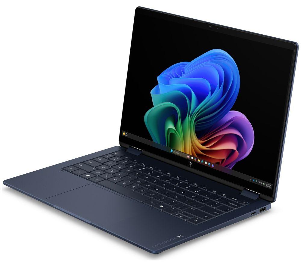 HP OmniBook X Flip 14" 2 in 1 Laptop - Intel&reg; Core&trade; Ultra 5, 512 GB SSD, Blue image number 6 of 9