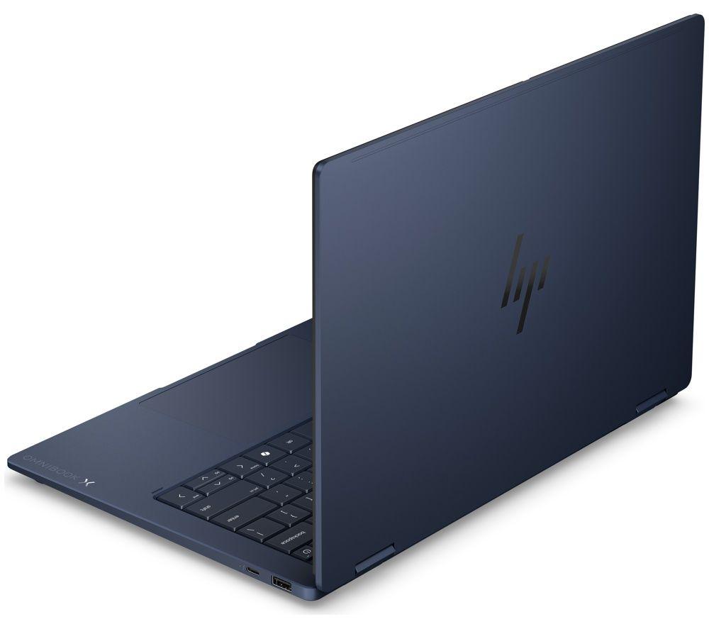 HP OmniBook X Flip 14" 2 in 1 Laptop - Intel&reg; Core&trade; Ultra 5, 512 GB SSD, Blue image number 9 of 9