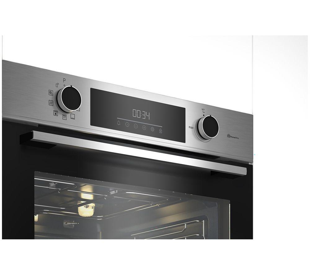 BEKO AeroPerfect BBIE12501WXP Electric Pyrolytic Single Smart Oven - Stainless Steel image number 4 of 5