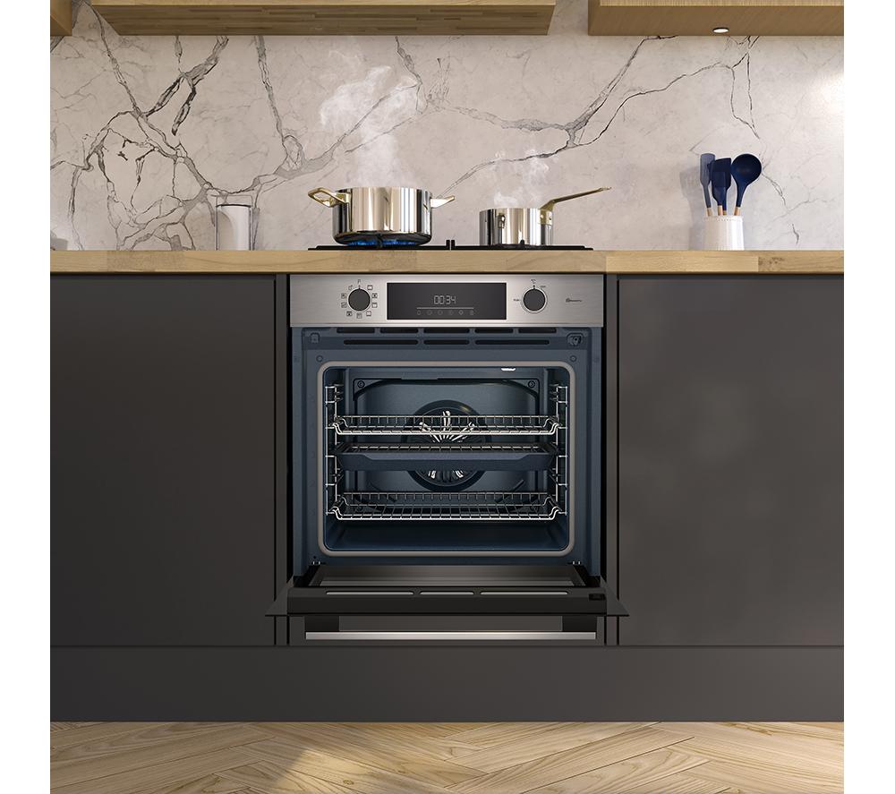 BEKO AeroPerfect BBIE12501WXP Electric Pyrolytic Single Smart Oven - Stainless Steel image number 12 of 14
