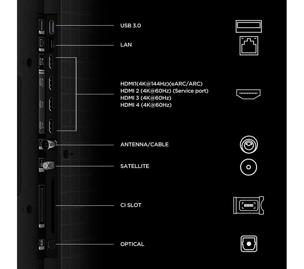 TCL C7L 65" SQD-Mini LED 4K HDR Smart Google TV - 65C7L-UK image number 14 of 17