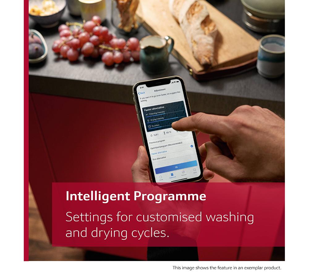 NEFF N70 S197ZCX08G Full-size Fully Integrated WiFi-enabled Dishwasher image number 5 of 15