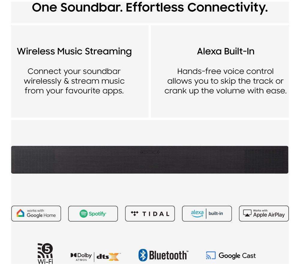 SAMSUNG HW-QS90H/XU 7.1.2 All-in-One Sound Bar with Dolby Atmos & DTS:X image number 6 of 10