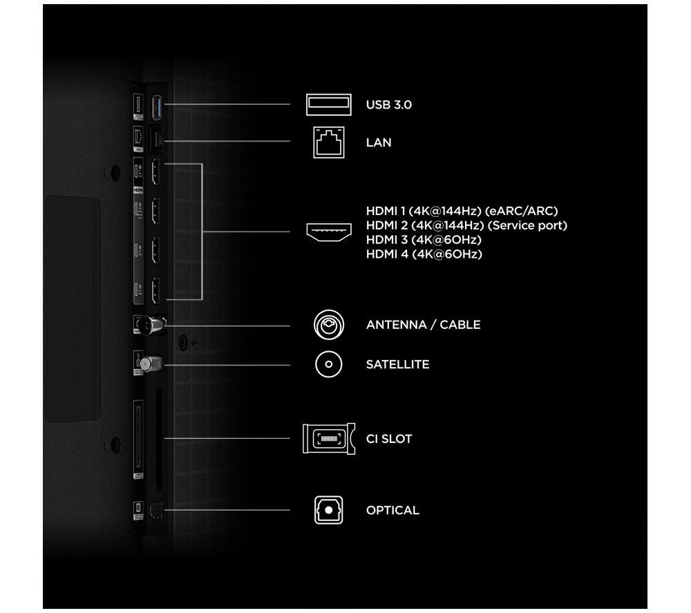 TCL RM7L 85" RGB-Mini LED 4K HDR Smart Google TV - 85RM7L-UK image number 7 of 8