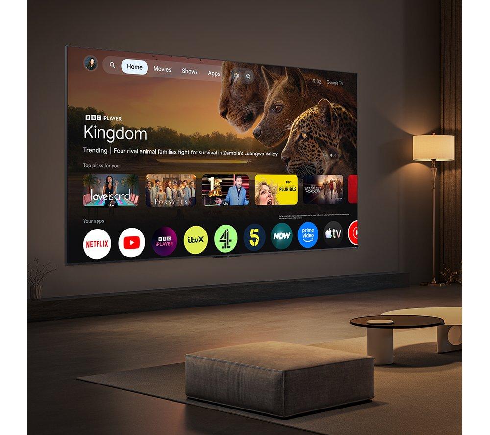 TCL RM7L 85" RGB-Mini LED 4K HDR Smart Google TV - 85RM7L-UK image number 15 of 23