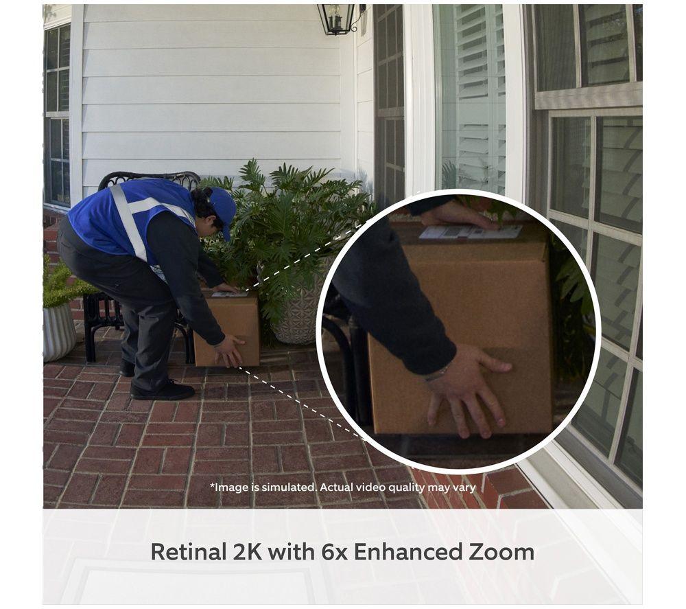 RING Battery Retinal 2K Video Doorbell Plus (Newest Gen) & Chime - Nickel Silver image number 6 of 6