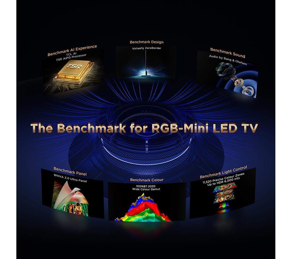 TCL RM9L 98" RGB-Mini LED 4K HDR Smart Google TV - 98RM9L-UK image number 6 of 17