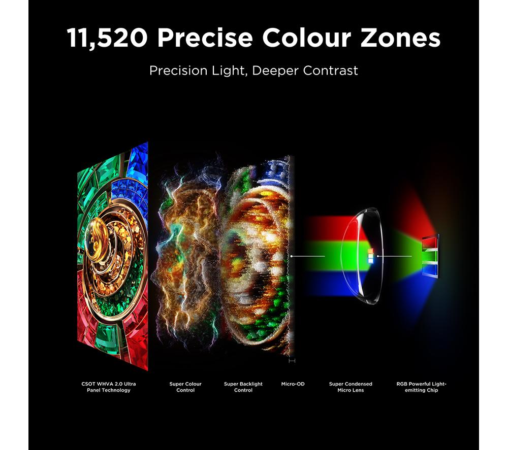 TCL RM9L 98" RGB-Mini LED 4K HDR Smart Google TV - 98RM9L-UK image number 8 of 17