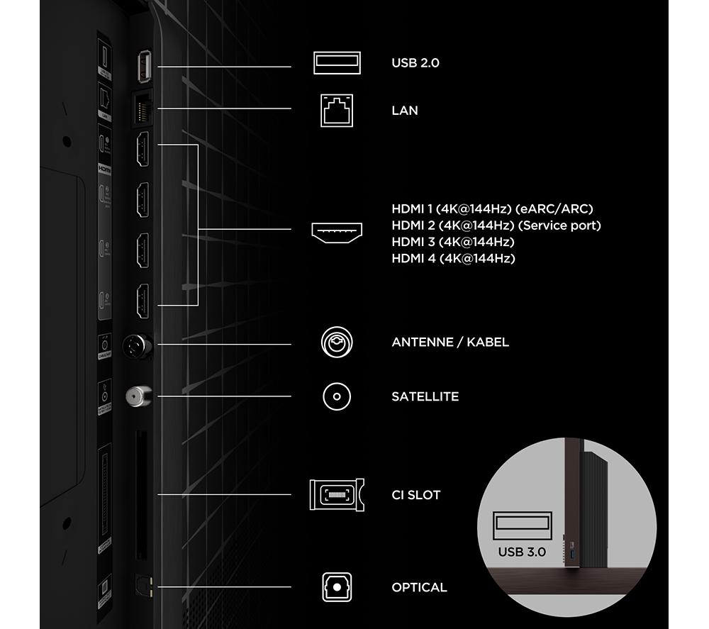 TCL RM9L 98" RGB-Mini LED 4K HDR Smart Google TV - 98RM9L-UK image number 14 of 17