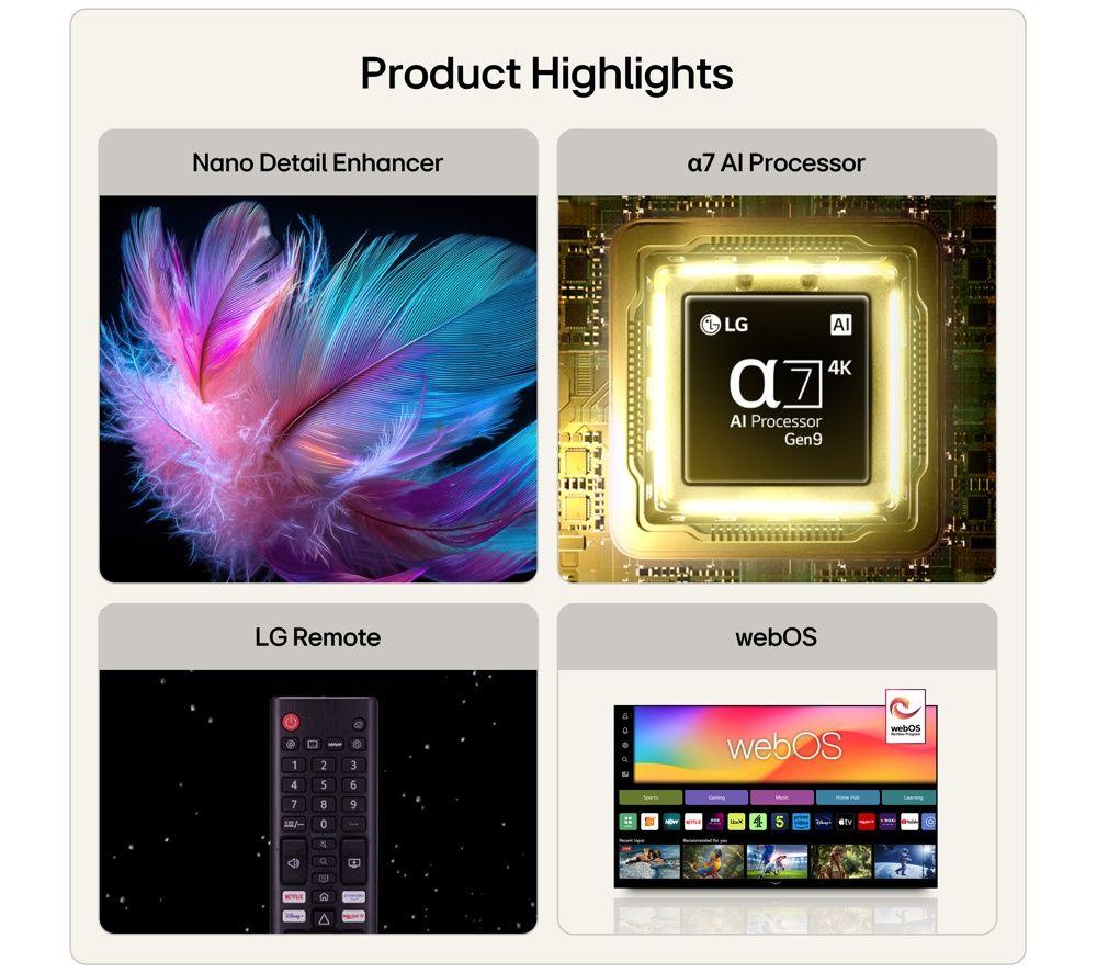 LG NU85 55" LED 4K HDR Smart TV 2026 - 55NU850B6LA image number 5 of 8