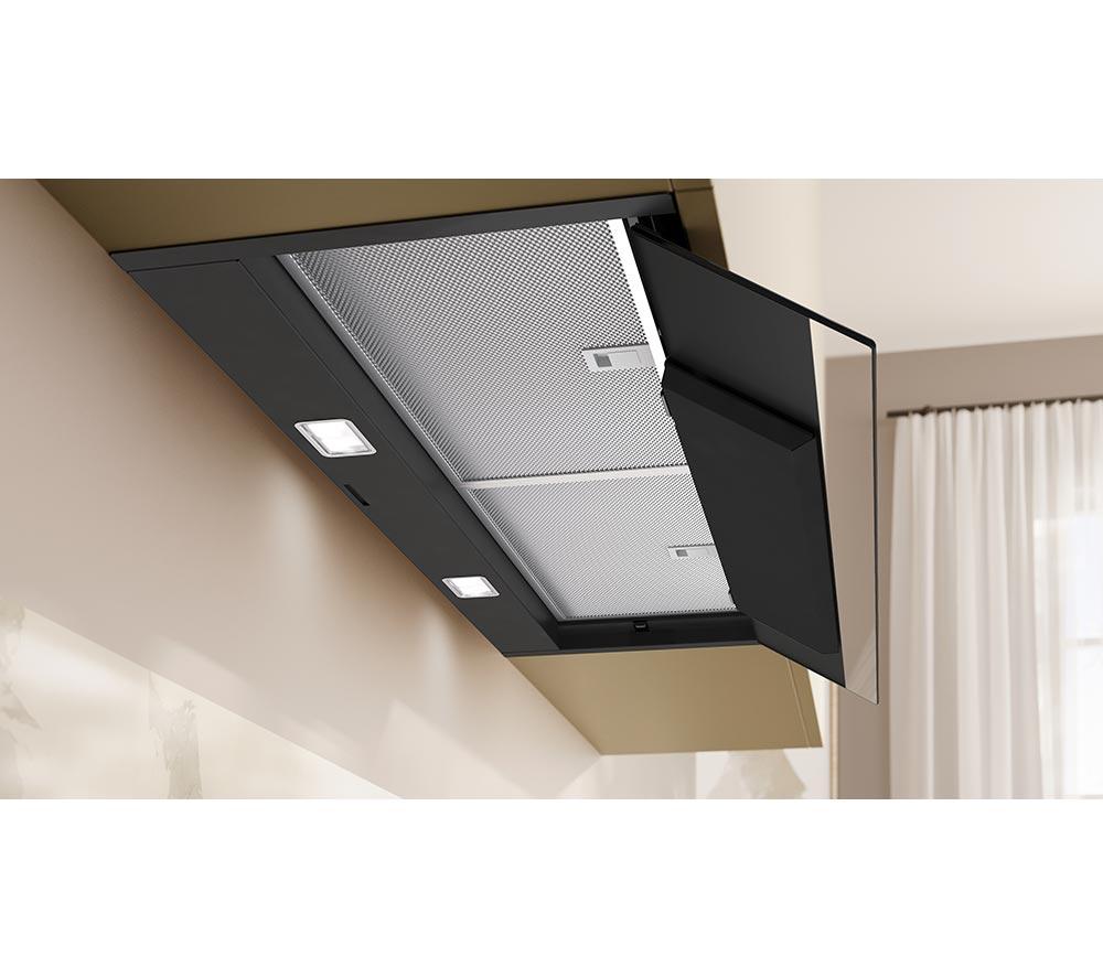 NEFF D98XET2S0B 90 cm Integrated Smart Cooker Hood - Matt Black image number 2 of 19