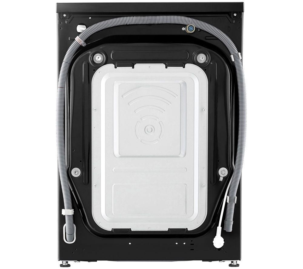 LG Series 4 AI Direct Drive FWY606NCLN1 WiFi-enabled 10 kg Washer Dryer - Black image number 4 of 5