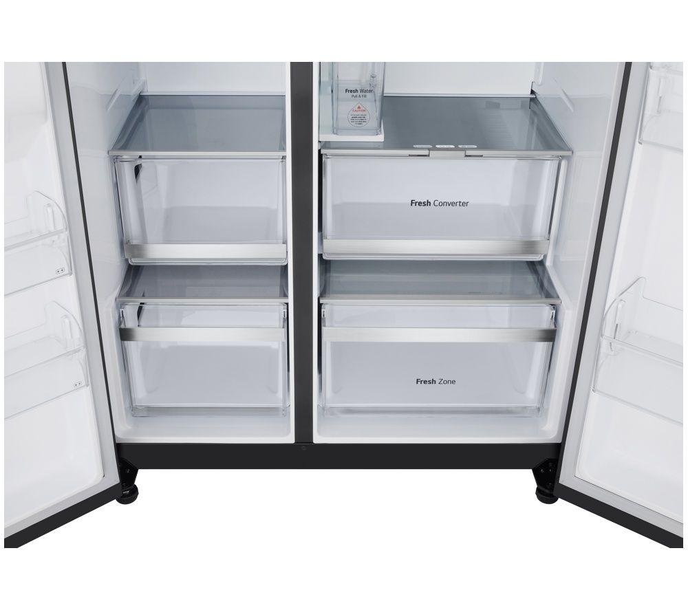 LG Fit & Max GSXE81EVBE American Style Smart Fridge Freezer &ndash; Essence Black Steel image number 6 of 9