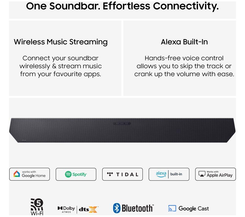 SAMSUNG HW-Q930H/XU 9.1.4 Wireless Sound Bar with Dolby Atmos image number 2 of 8