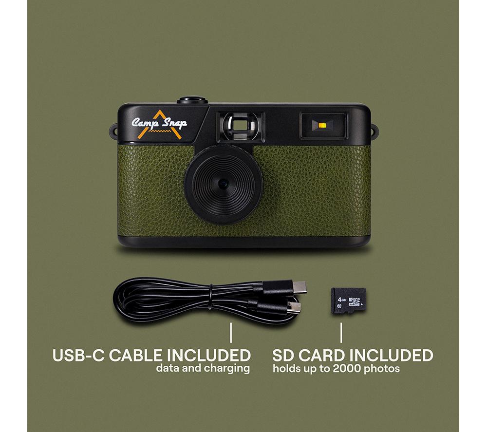 CAMP SNAP CS-V105GR-WW Compact Camera - Green & Black image number 6 of 6