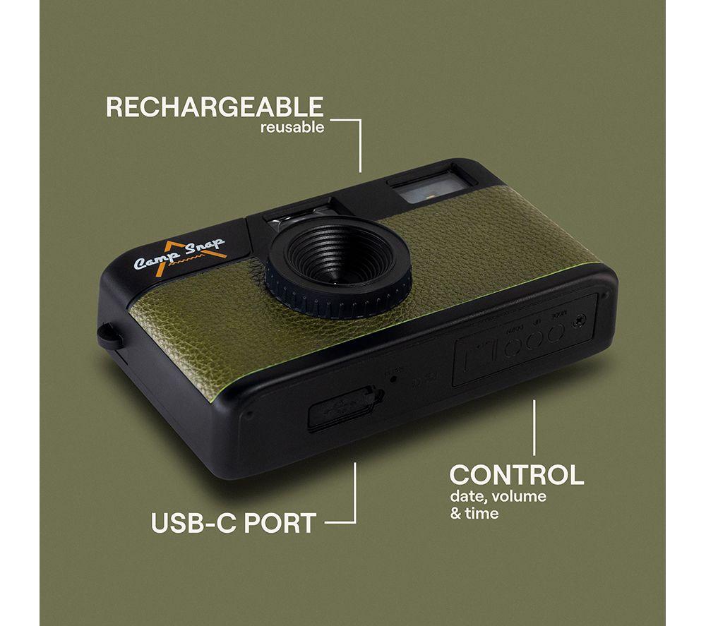 CAMP SNAP CS-V105GR-WW Compact Camera - Green & Black image number 7 of 10