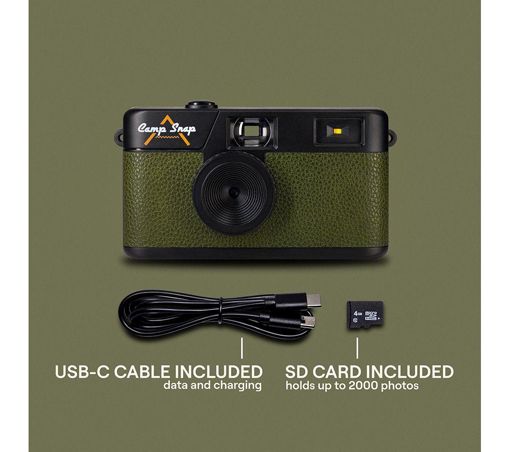 CAMP SNAP CS-V105GR-WW Compact Camera - Green & Black image number 8 of 10