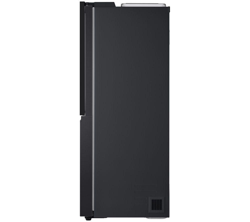 LG Fit & Max GSXE80EVBE American Style Smart Fridge Freezer &ndash; Essence Black Steel image number 3 of 6