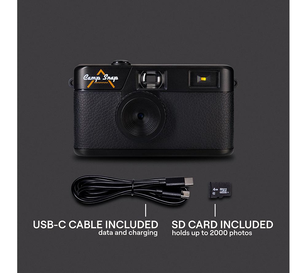 CAMP SNAP CS-V105BK-WW Compact Camera - Black image number 6 of 6