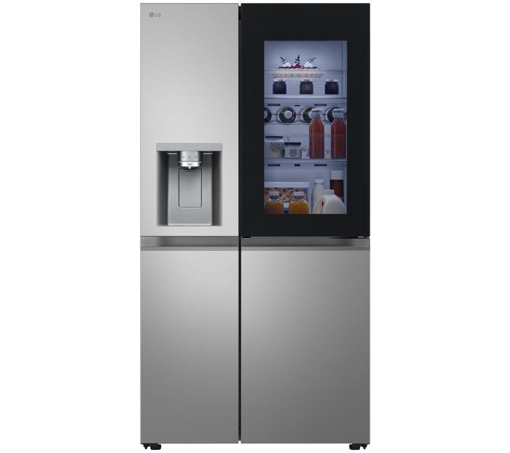 Lg Fit & Max GSXE81PYBE American-Style Smart Fridge Freezer - Prime Silver