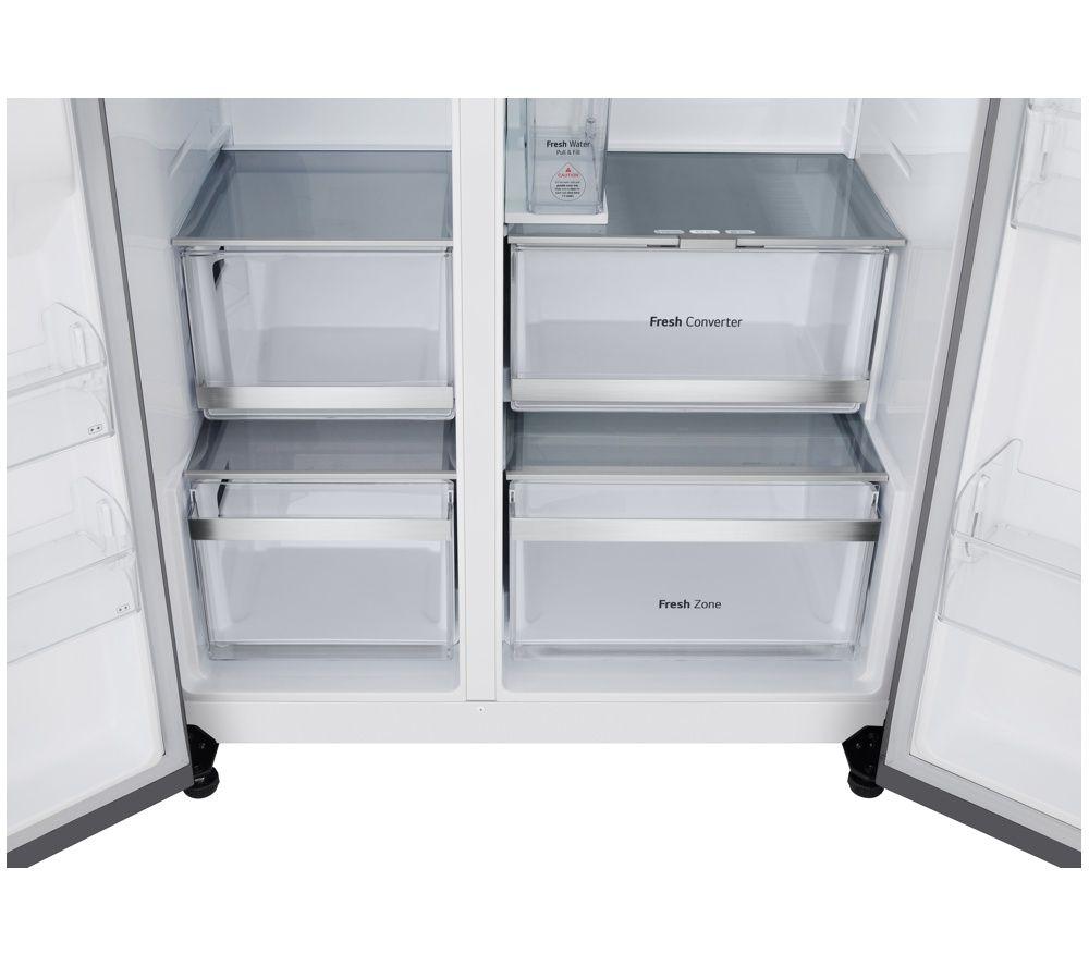 LG Fit & Max GSXE81PYBE American-Style Smart Fridge Freezer &ndash; Prime Silver image number 7 of 12
