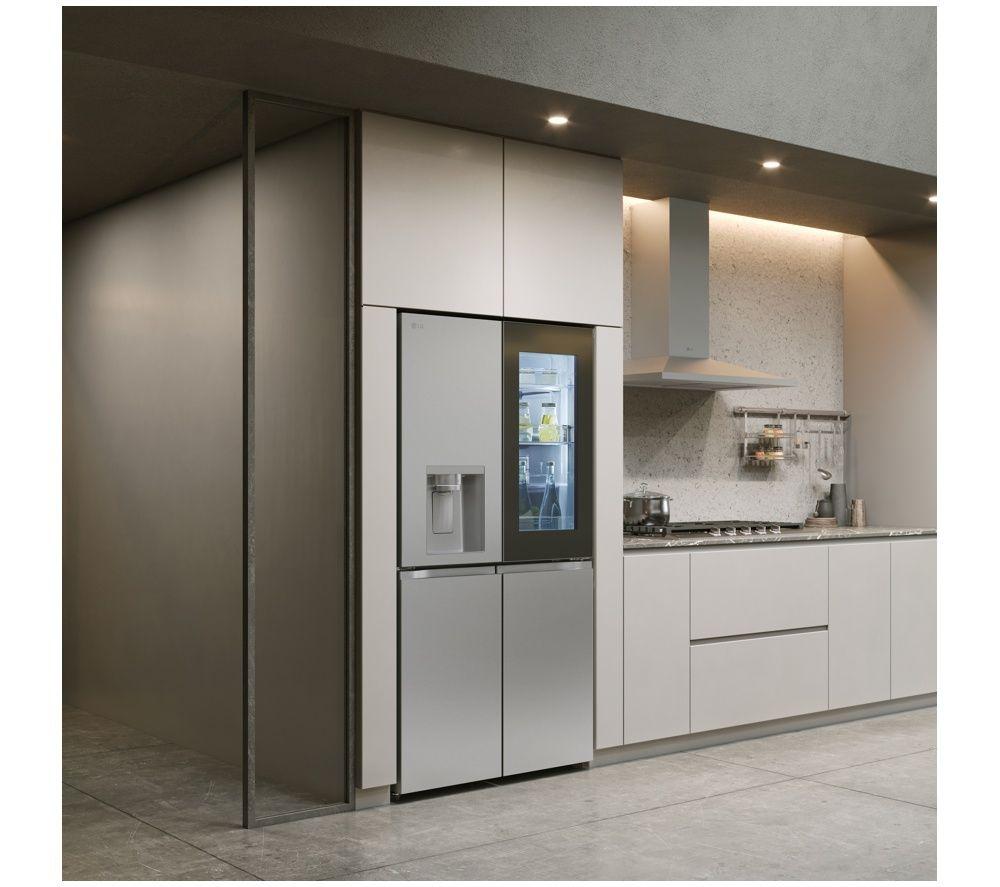 LG Fit & Max GSXE80PYBE American-Style Smart Fridge Freezer &ndash; Prime Silver image number 6 of 7