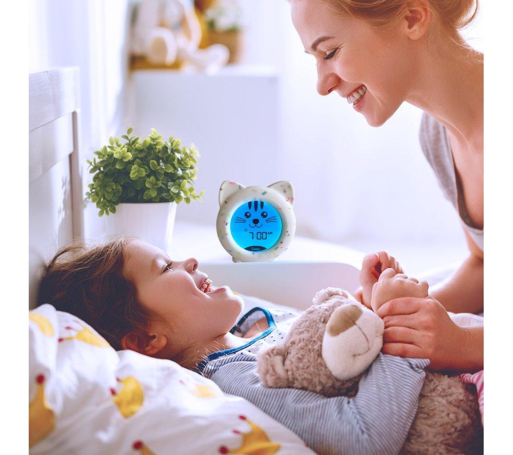 ZEEPY 4-Phase Toddler Sleep Trainer Clock - Kip the Kitty image number 6 of 8