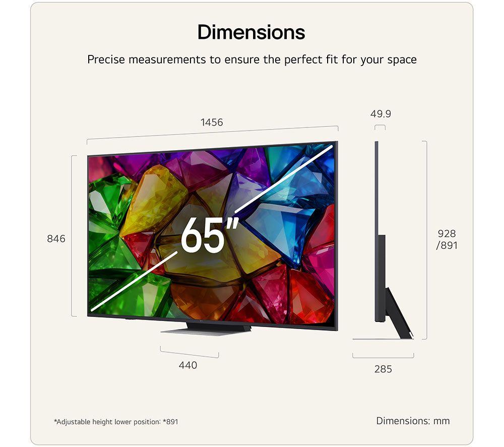 LG MRGB88 65" Mini RGB AI 4K HDR Smart TV 2026 - 65MRGB88B6B image number 3 of 12