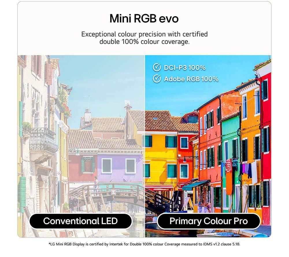 LG MRGB88 65" Mini RGB AI 4K HDR Smart TV 2026 - 65MRGB88B6B image number 5 of 12