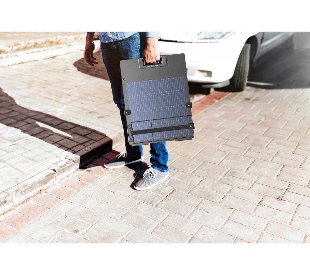 ECOFLOW Lightweight 110W Portable Solar Panel image number 4 of 9