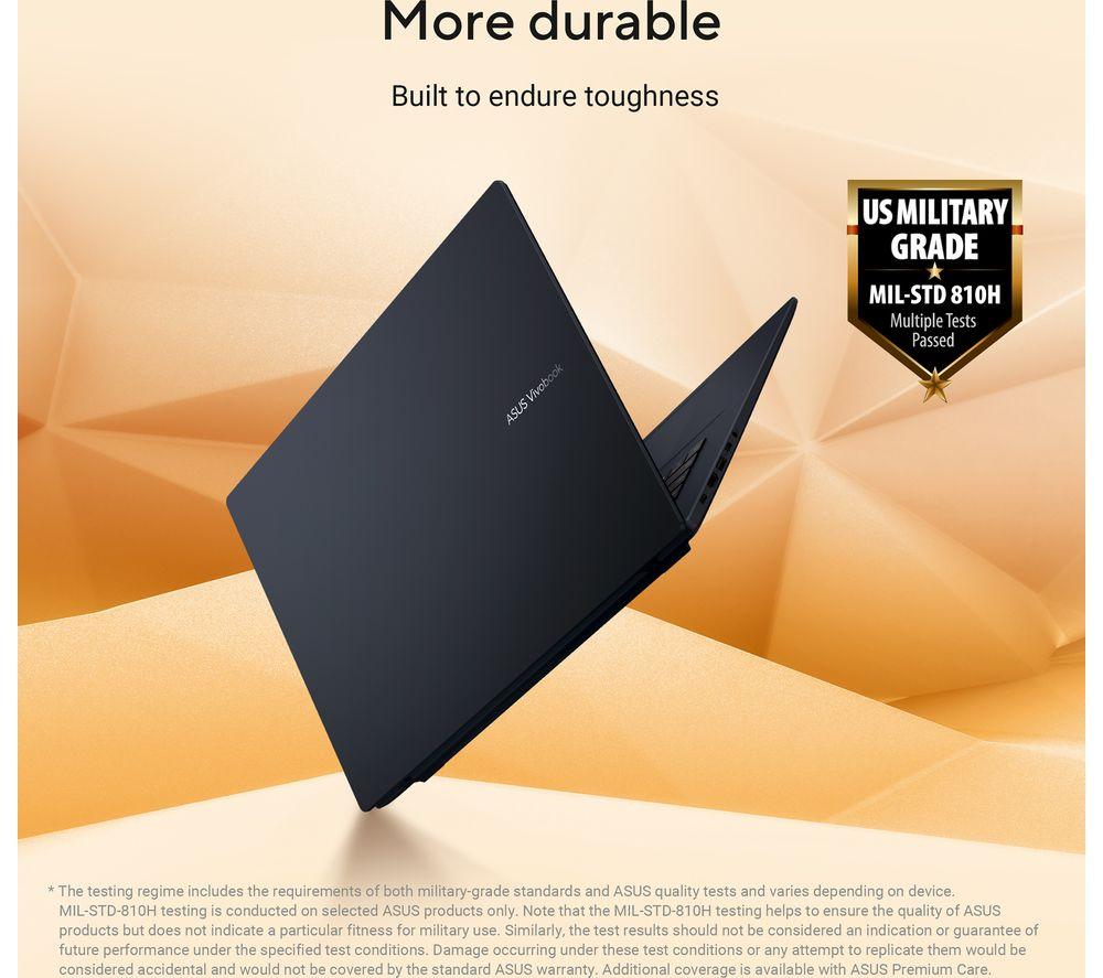 ASUS Vivobook 18 M1807GA 18" Laptop, Copilot+ PC - AMD Ryzen AI 7, 1 TB SSD, Quiet Blue image number 4 of 20