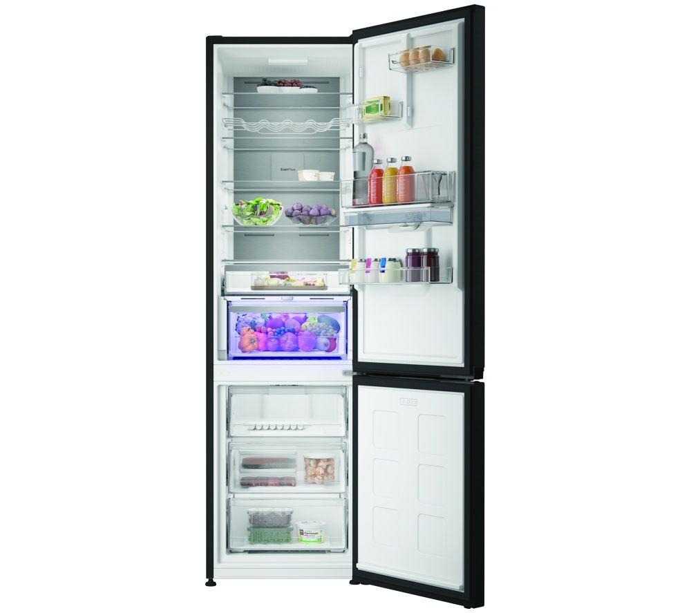 HOTPOINT VitalCare HPK 26413W XR6UKEC 70/30 Fridge Freezer - Black Steel image number 2 of 11