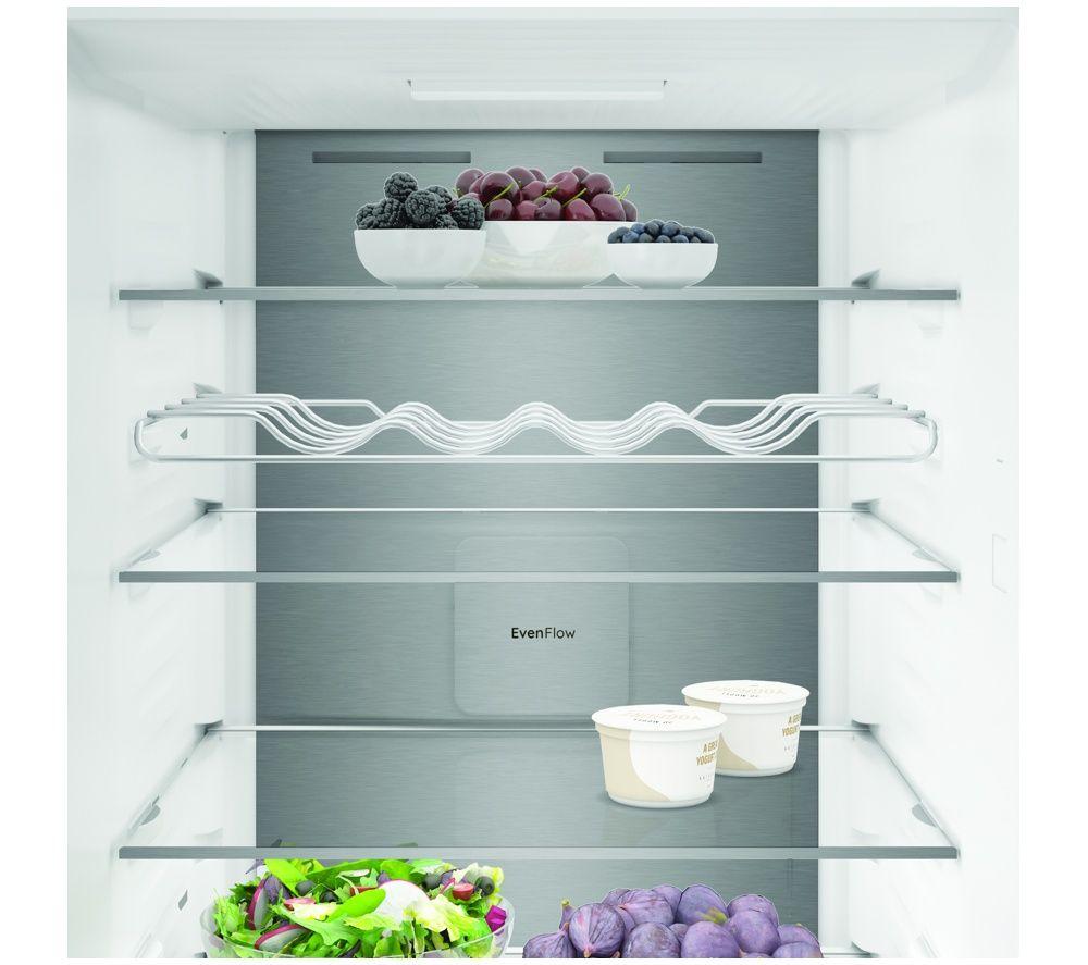 HOTPOINT VitalCare HPK 26413W XR6UKEC 70/30 Fridge Freezer - Black Steel image number 3 of 11