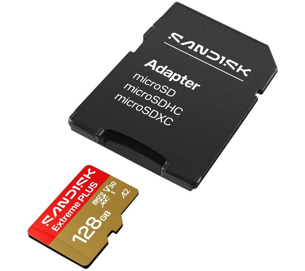 SANDISK Extreme Plus Class 30 microSDXC Memory Card - 128 GB image number 4 of 4
