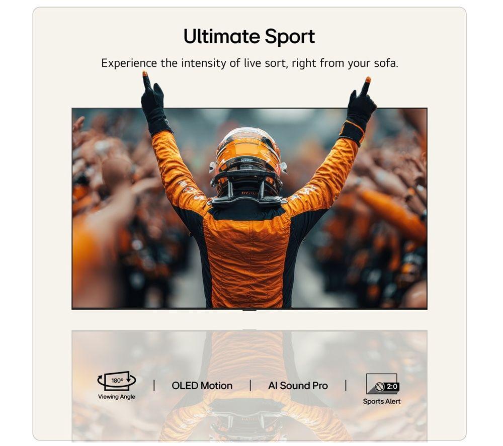 LG G6 65" OLED AI 4K HDR Smart TV 2026 (Wall Mount Version) - OLED65G64LW image number 12 of 29