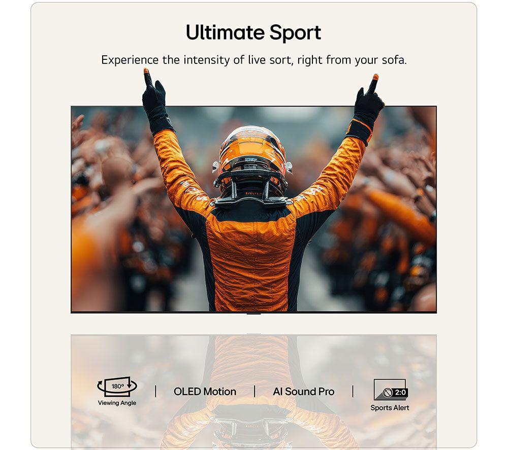 LG G6 83" OLED AI 4K HDR Smart TV 2026 (Wall Mount Version) - OLED83G64LW image number 26 of 29