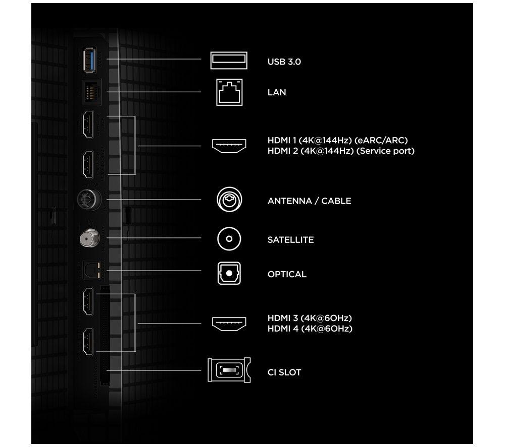 TCL P8L 75" QD-Mini LED 4K HDR Smart Google TV 2026 - 75P8L-UK image number 4 of 4