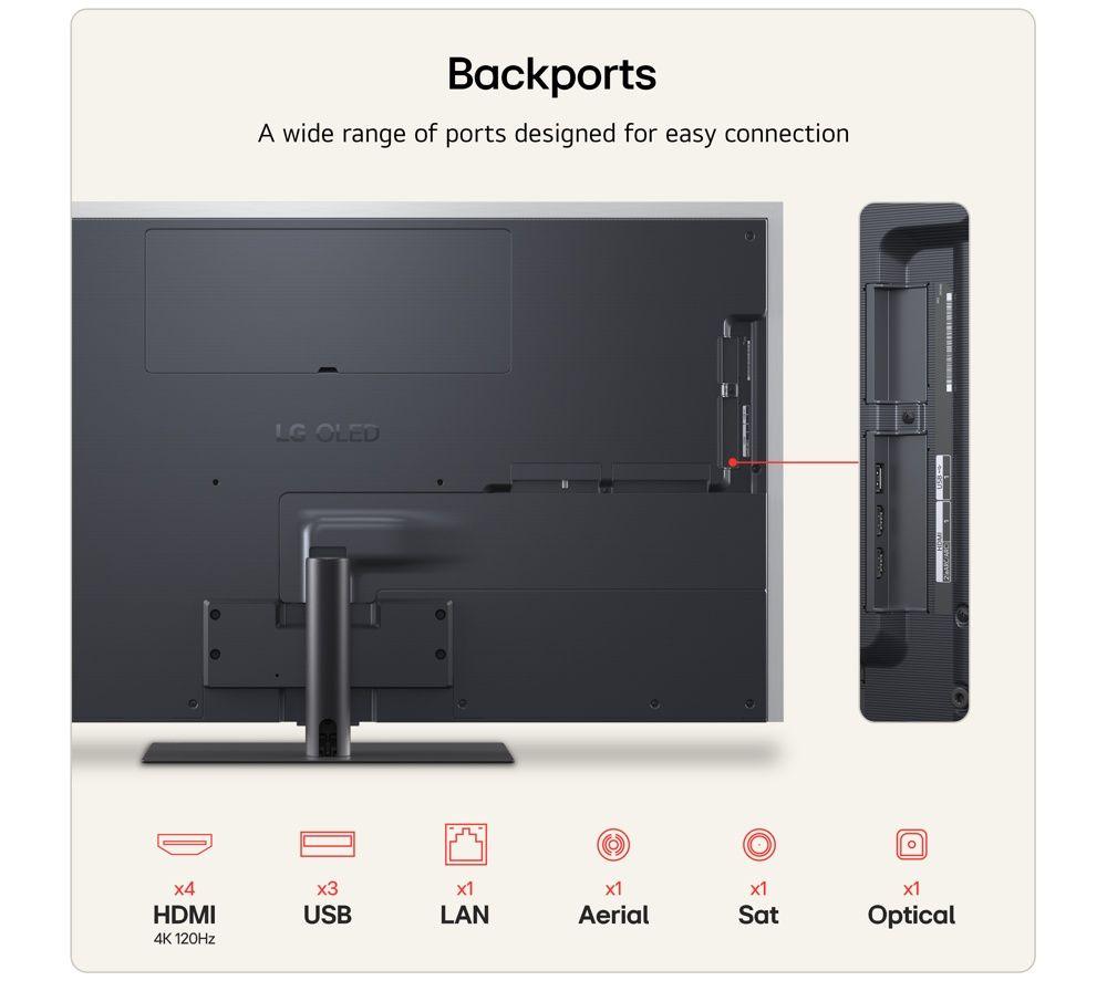 LG G6 55" OLED AI 4K HDR Smart TV 2026 (Stand Version) - OLED55G66LS image number 15 of 29