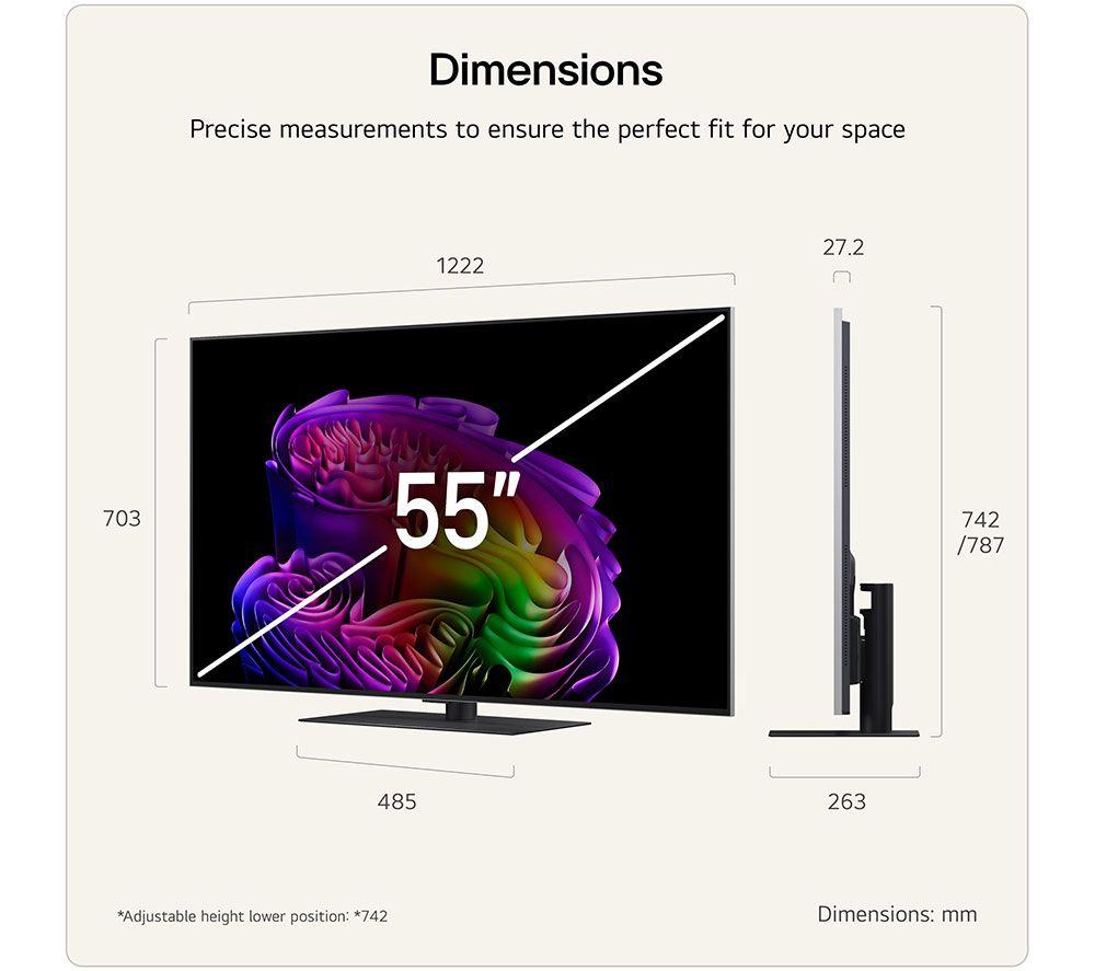 LG G6 55" OLED AI 4K HDR Smart TV 2026 (Stand Version) - OLED55G66LS image number 17 of 29