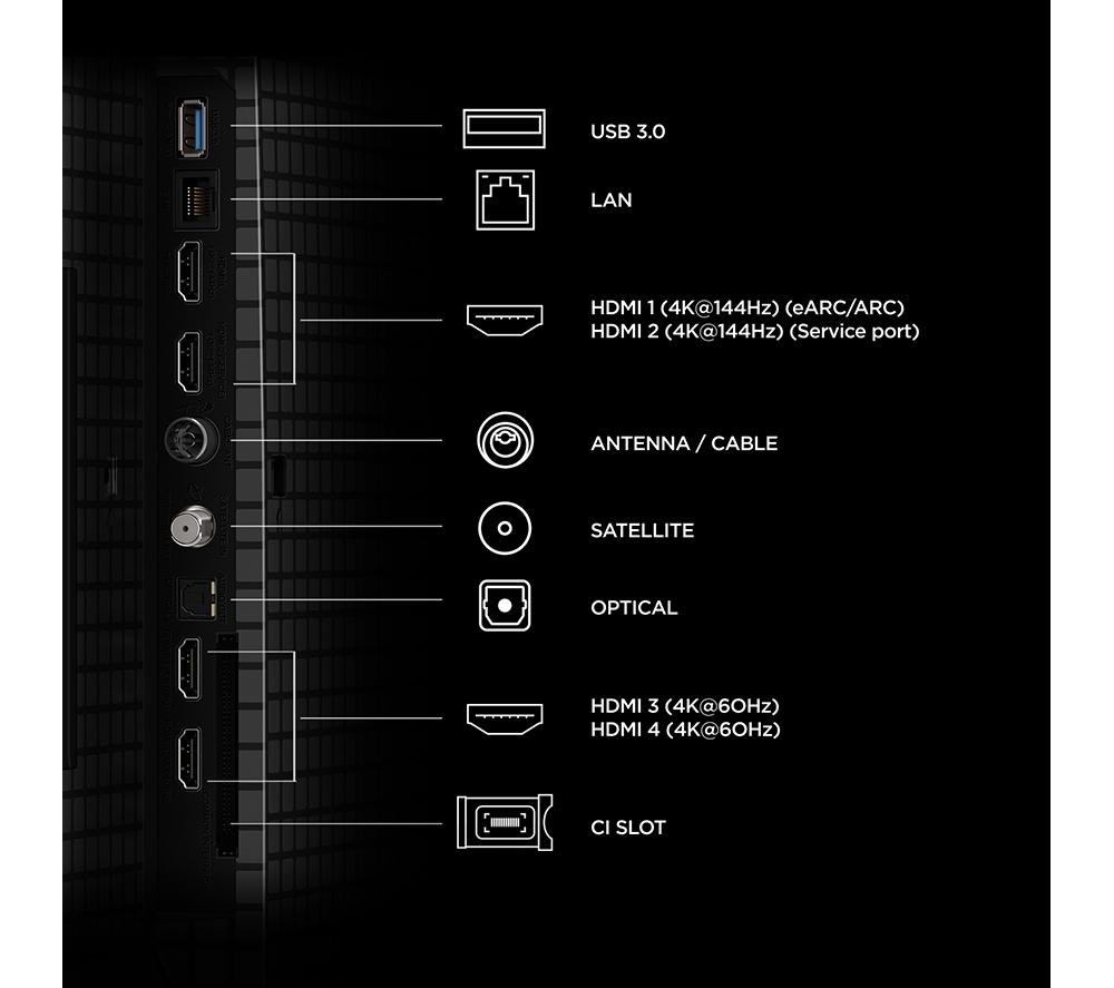 TCL P8L 65" QD-Mini LED 4K HDR Smart Google TV 2026 - 65P8L-UK image number 14 of 16