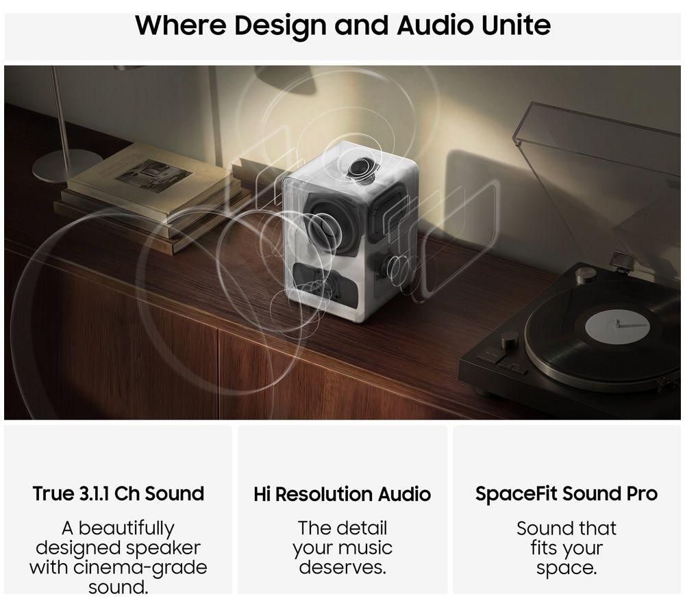 SAMSUNG Music Studio 7 HW-LS71H/XU Wireless Multi-room Speaker - White image number 3 of 7