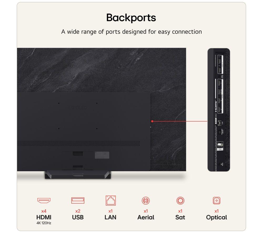 LG C6 77" OLED AI 4K HDR Smart TV 2026 - OLED77C64LA image number 15 of 29