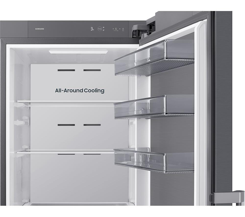 SAMSUNG RI70 SpaceMax RR70H39FCTEU Smart Tall Fridge - Silver image number 4 of 11