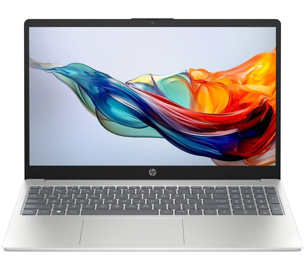 HP 15-fc1501sax 15.6inch Laptop - AMD Ryzenâ„¢ 5, 512 GB SSD, Silver