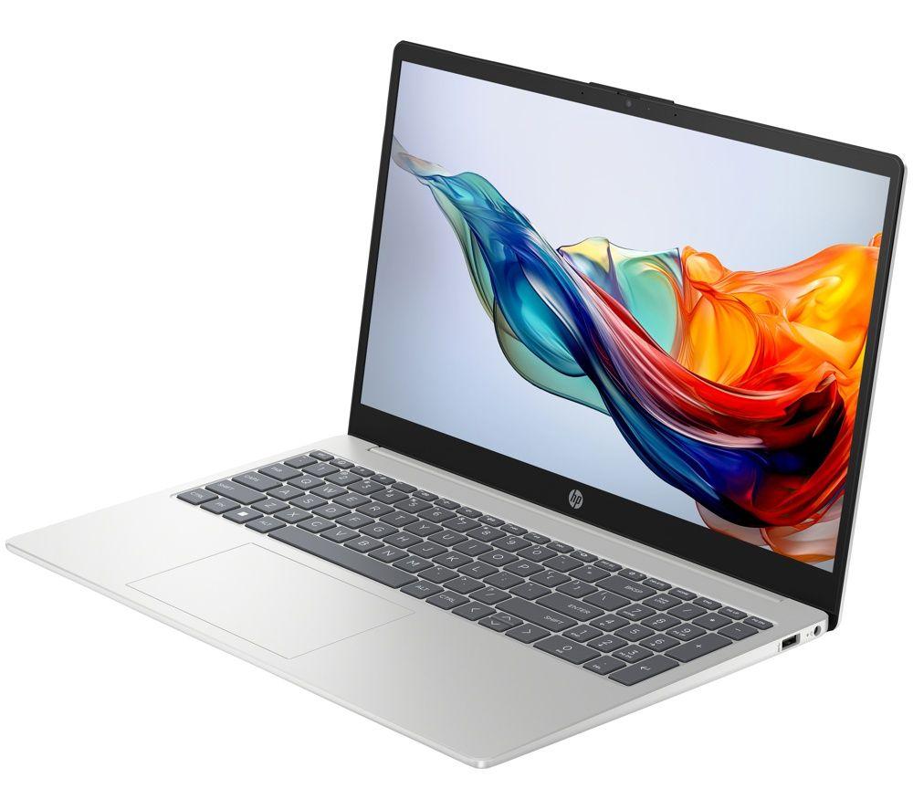 HP 15-fc1501sax 15.6" Laptop - AMD Ryzen 5, 512 GB SSD, Silver image number 3 of 5